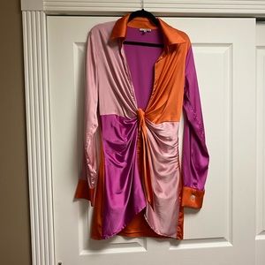 Color block dress